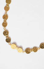 Golden Scale Chain Necklace