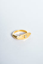 Minimalist Zirkon Taşlı Yüzük