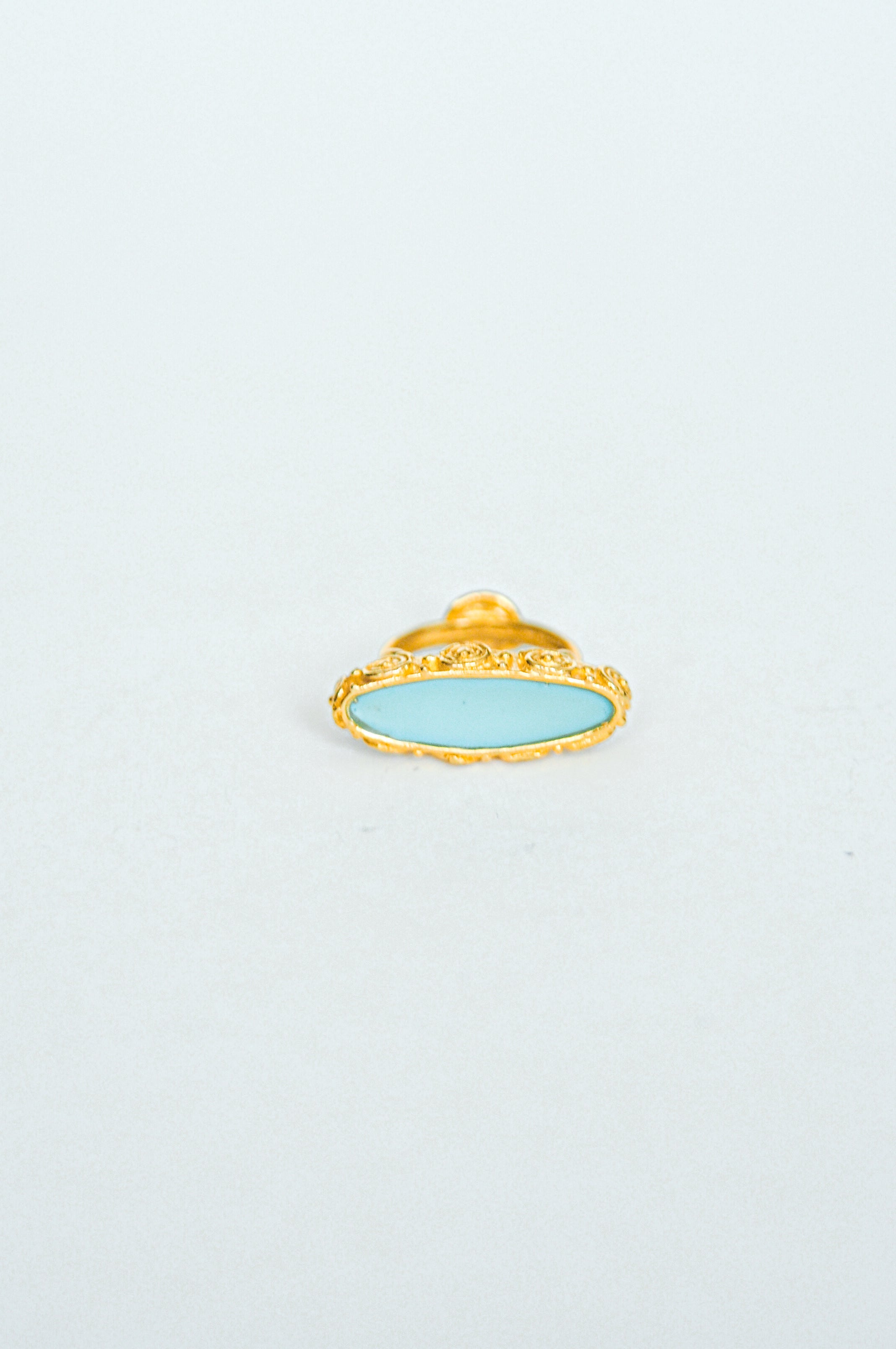 Nazca Spiral Mineli Yüzük