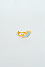 Nazca Spiral Mineli Yüzük