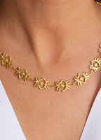 Golden Eyes Zincir Kolye