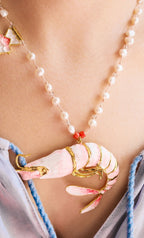 Colorful Shrimp Kolye