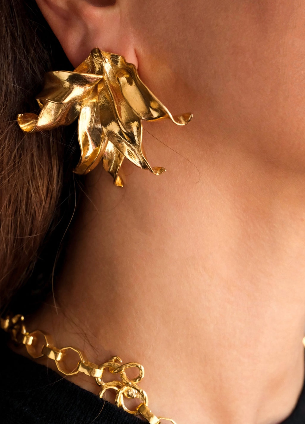 Queen of The Night Earring