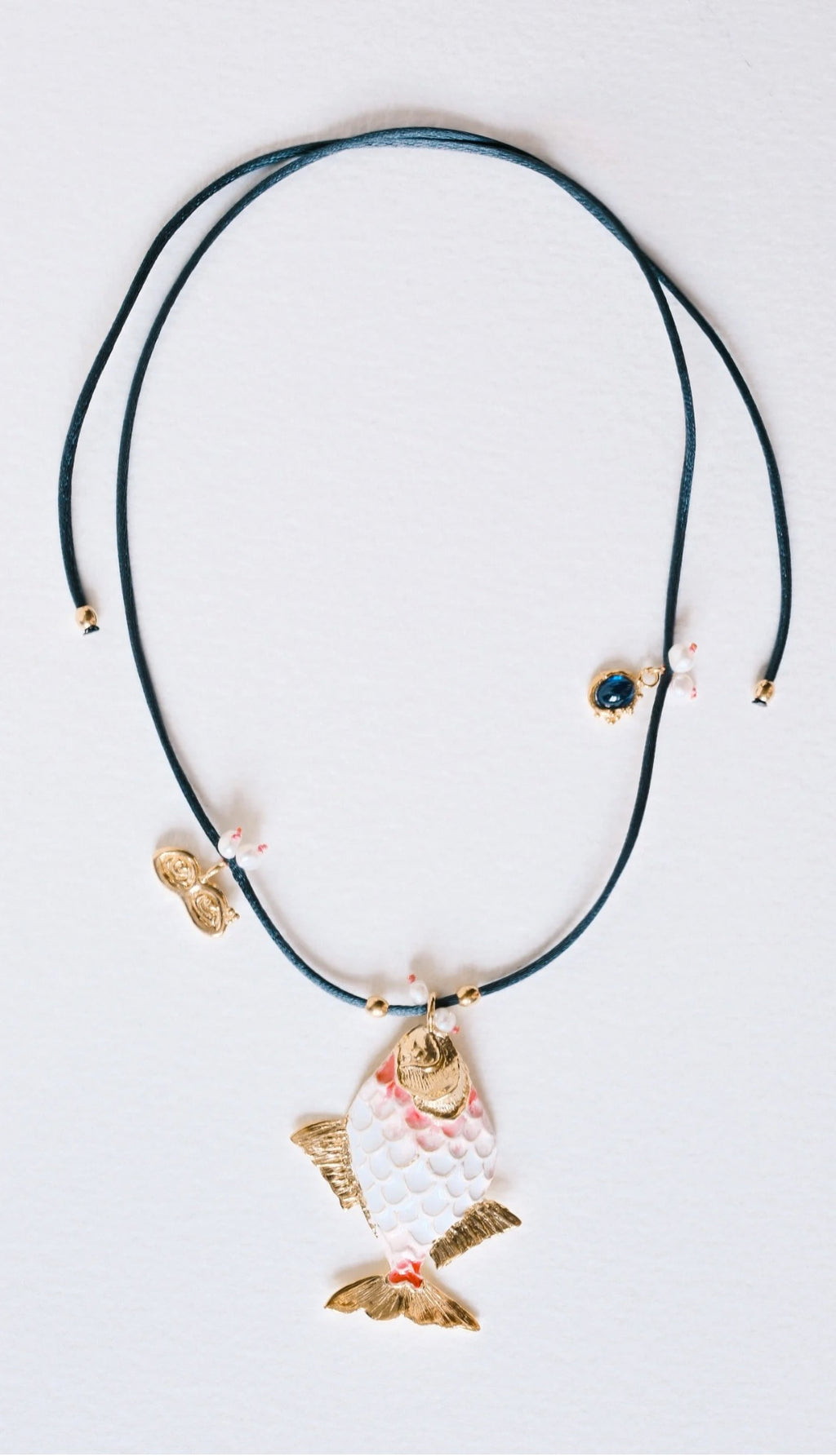 Lucky Fish Charm Kolye