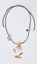 Lucky Fish Charm Kolye