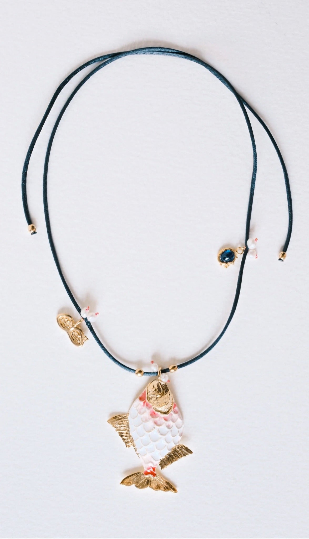 Lucky Fish Charm Kolye