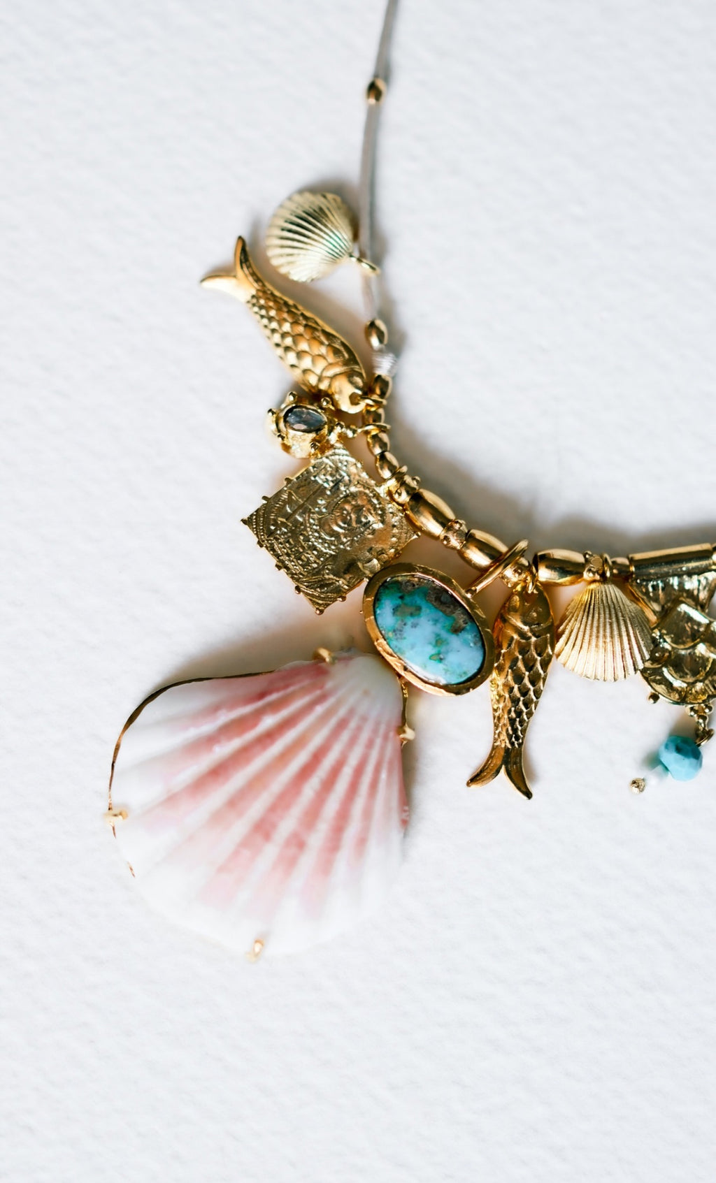 Shell Charm Necklace