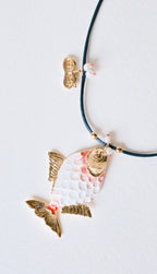 Lucky Fish Charm Kolye