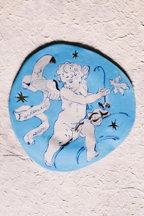 A Fantastic Dream Seramik Dekoratif Tabak