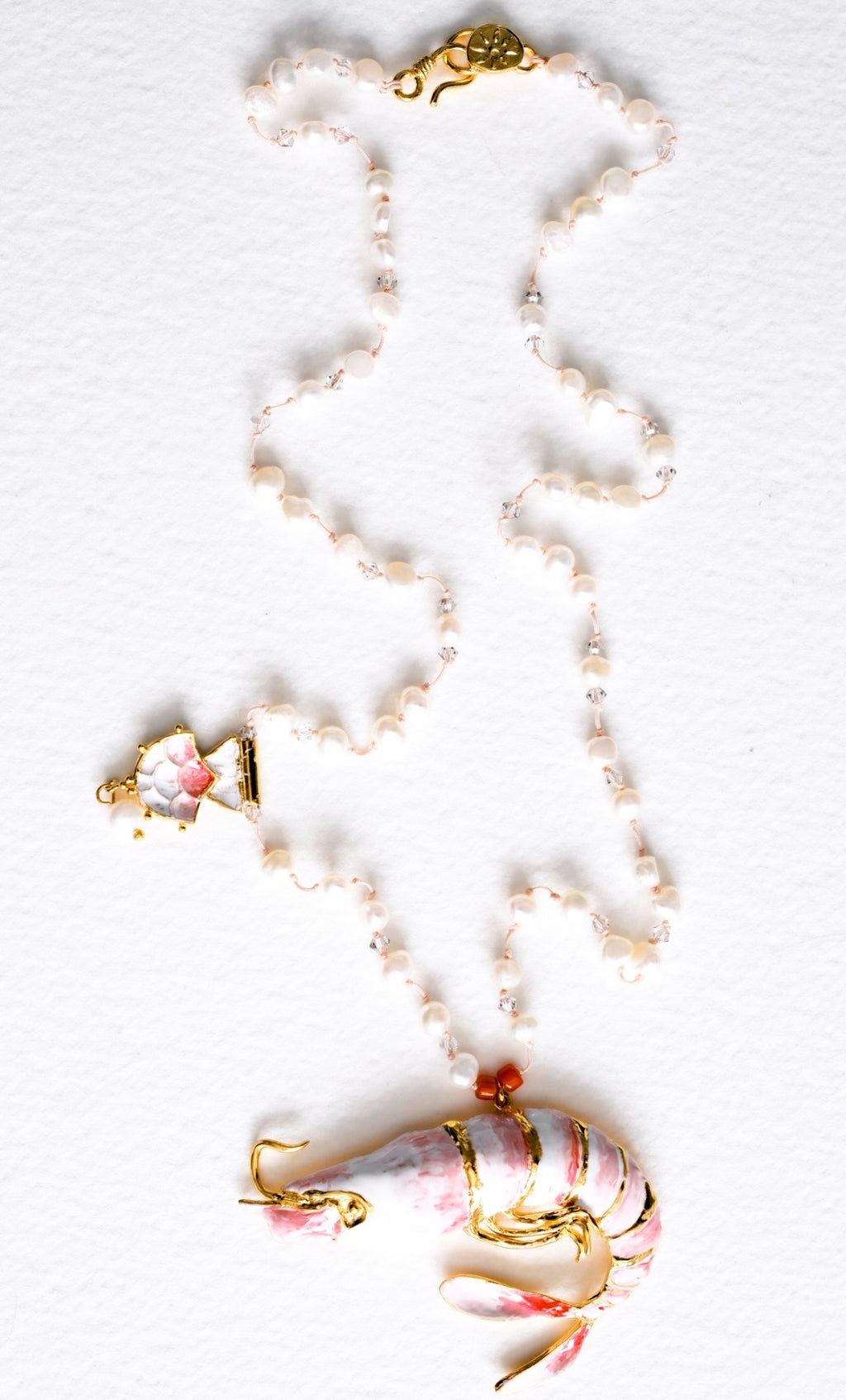 Colorful Shrimp Kolye