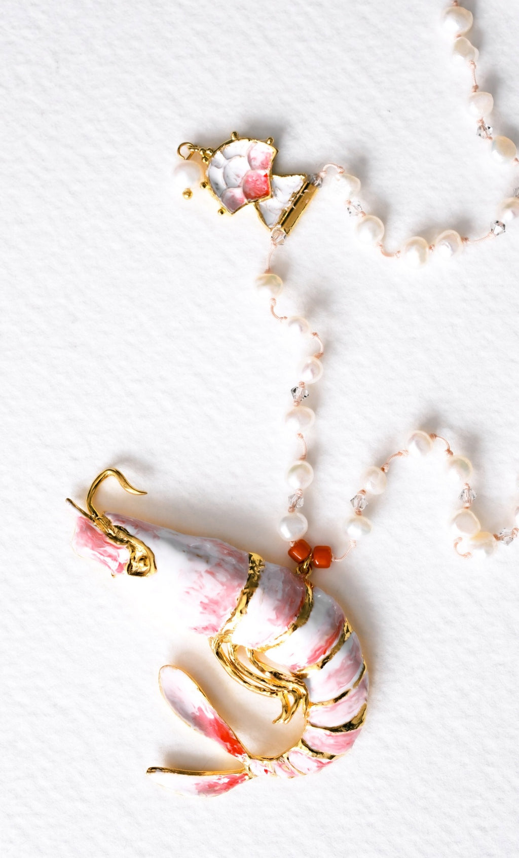 Colorful Shrimp Kolye