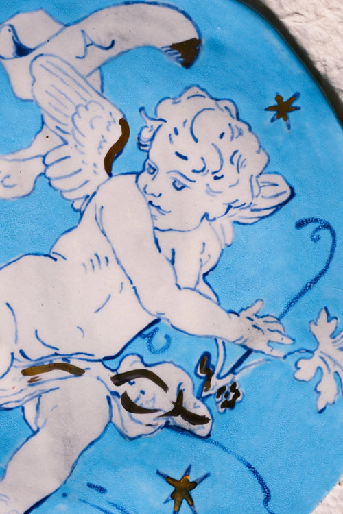 A Fantastic Dream Seramik Dekoratif Tabak