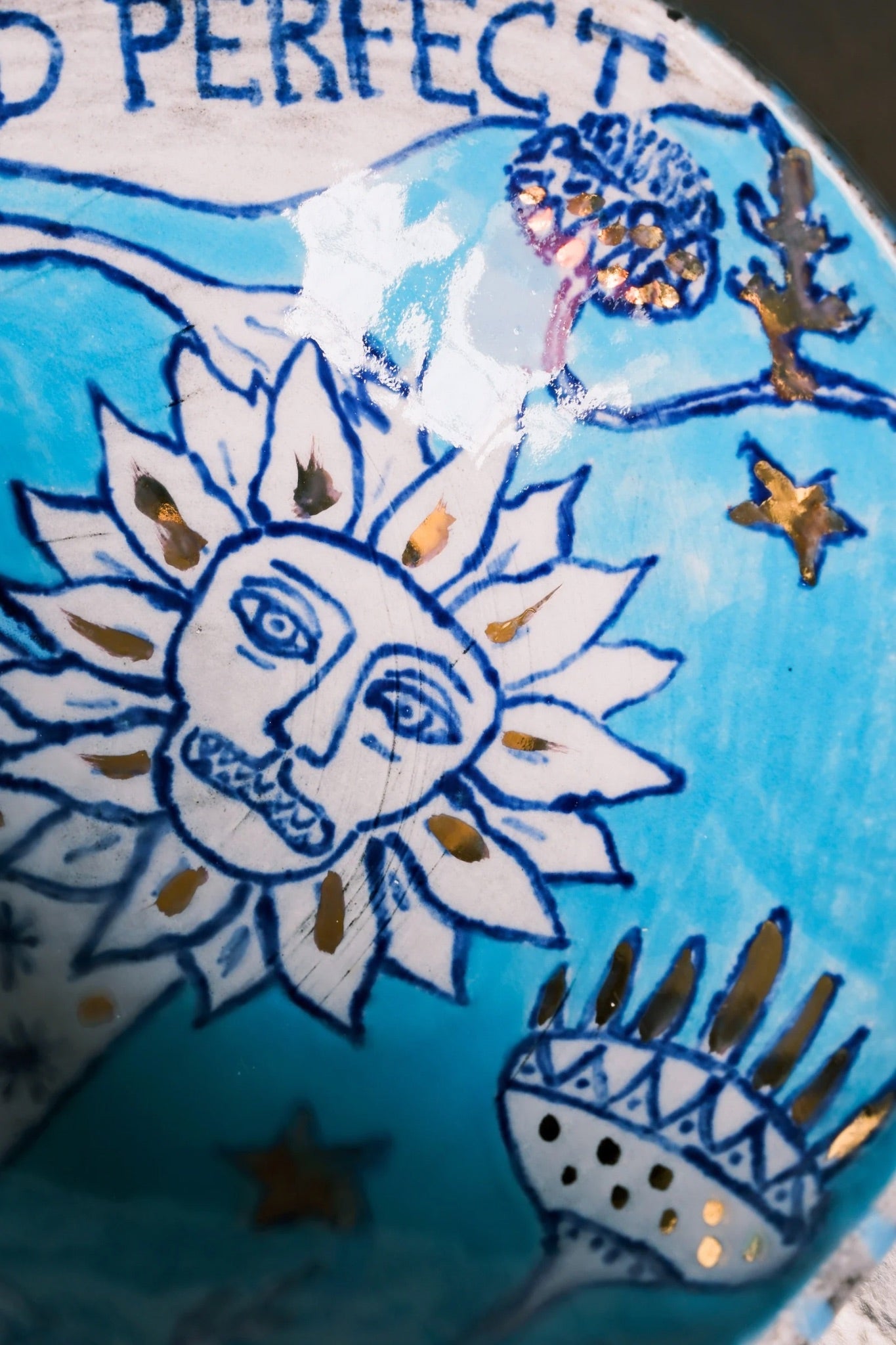 Wild and Perfect Ceramic Bowl